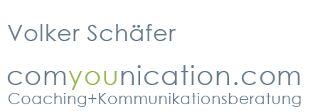 Volker Schäfer, Coaching und Kommunikationsberatung
